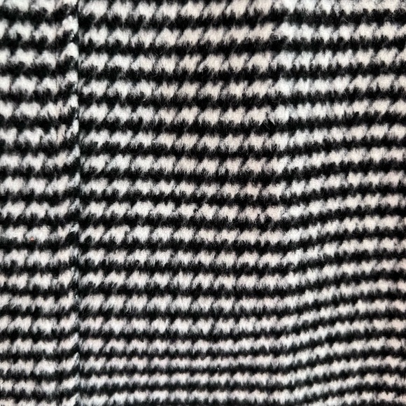 Vintage Houndstooth Button down Jacket with Shoulder Pads, Size 1XL - Picture 6 of 6